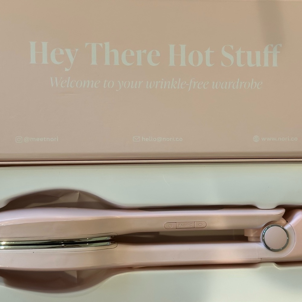 Nori Pink Iron Garment Steamer